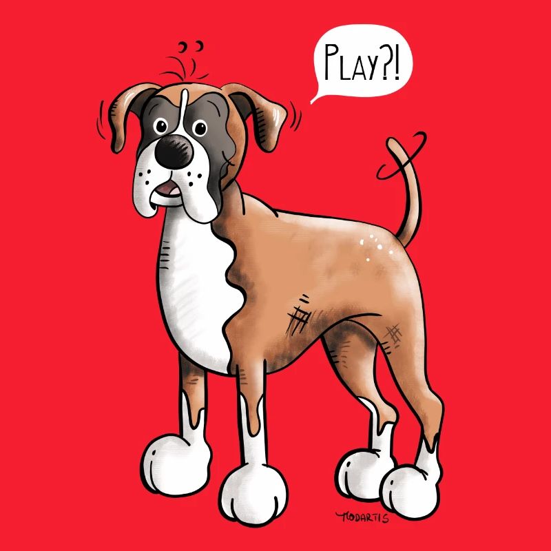 Deutscher Boxer Play