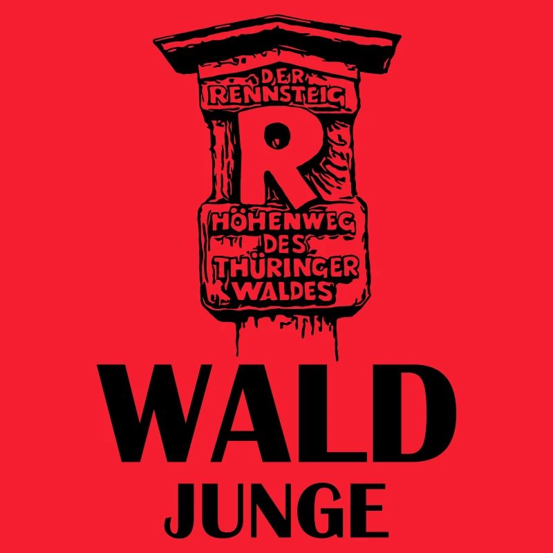 Wald Junge Rennsteig