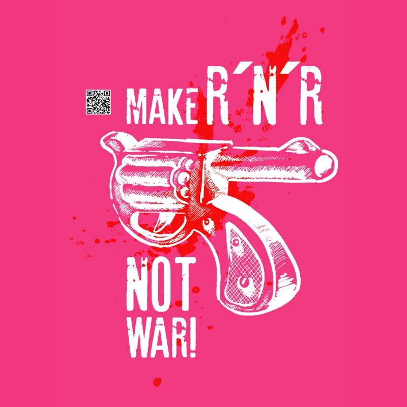 Make Rock´n´Roll Not War "Selfvolver-Version