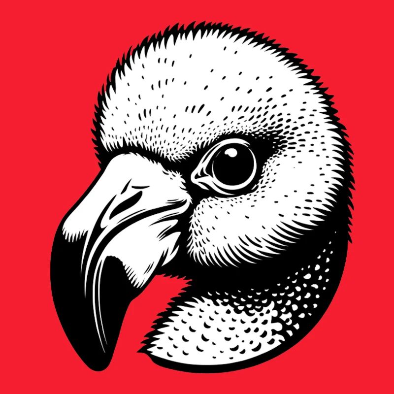 Schräger Vogel