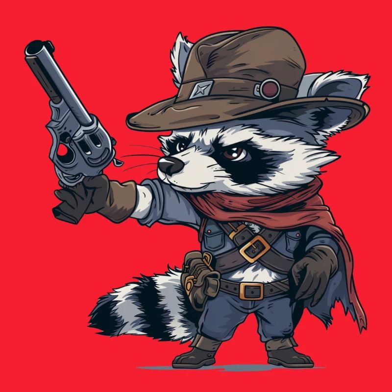 Waschbär-Western