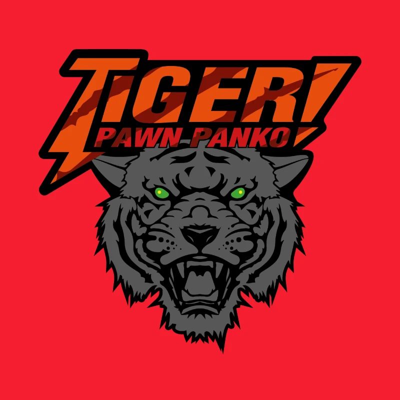 Tiger Pawn Panko orange - grey