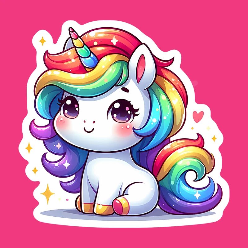 Regenbogen-Einhorn