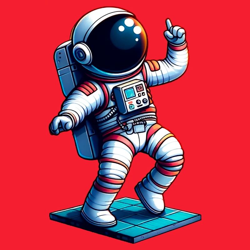 Héros De L'Espace - Mignon Astronaut