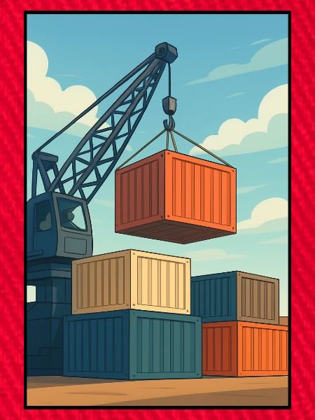 Docker-Transport von Industriecontainern