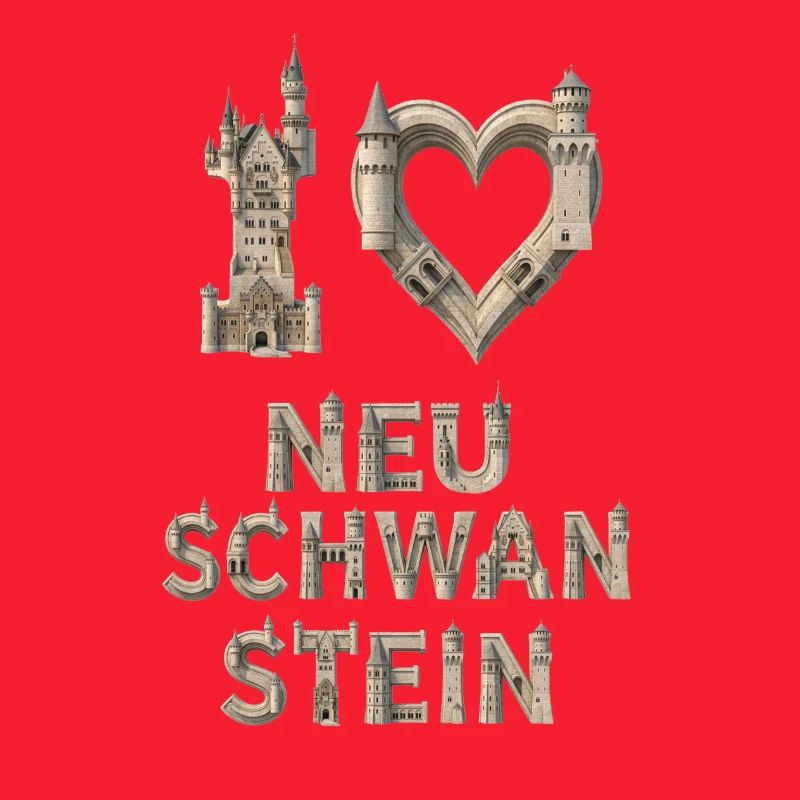 I Love Neuschwanstein – Castle Architecture