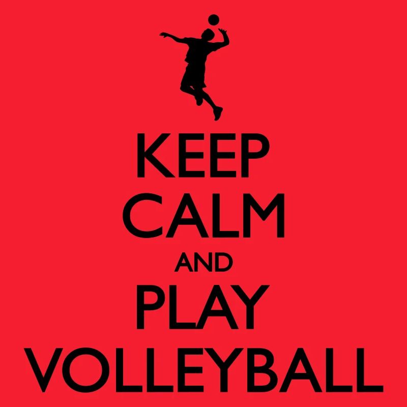 Keep Calm play Volleyball