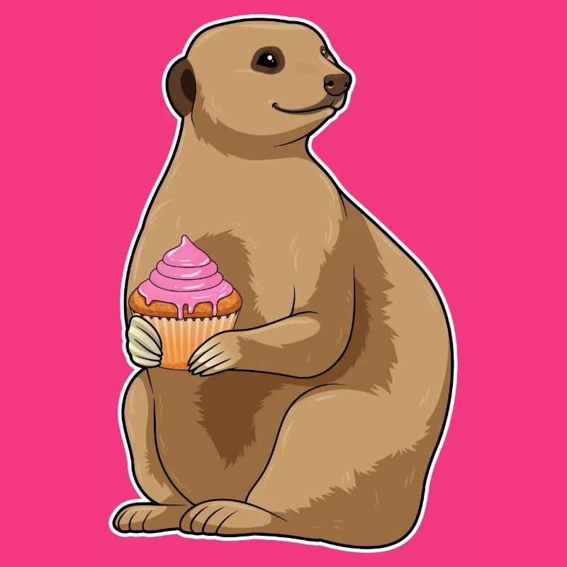Erdmännchen Muffin