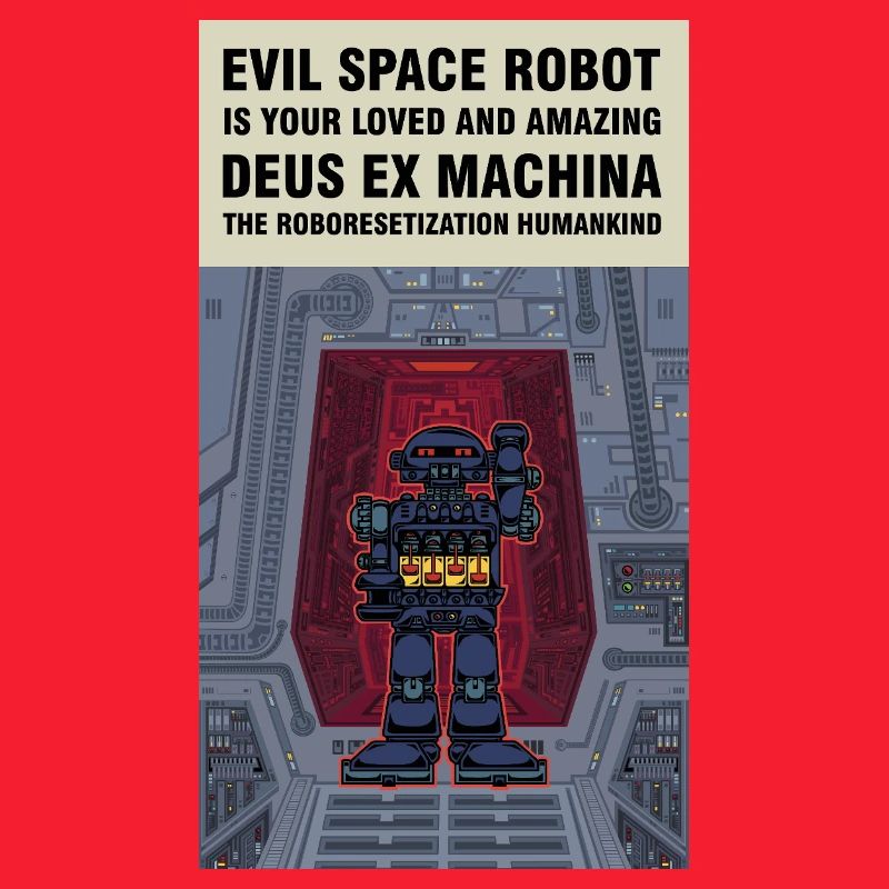 Le méchant robot de l’espace envahit la Terre