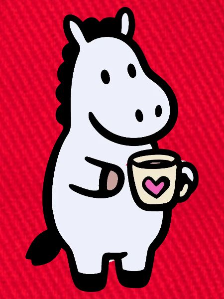 HerzHippo Kaffee Begleiter