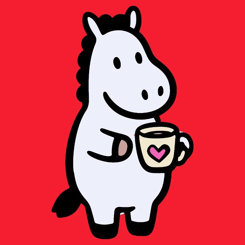 HerzHippo Kaffee Begleiter