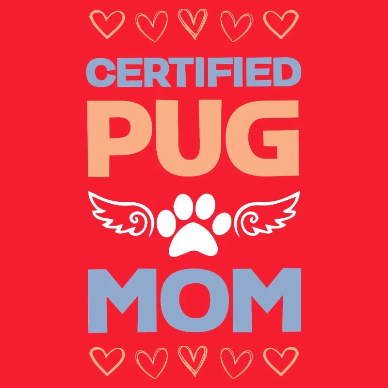 Zertifizierte Pug-Mama