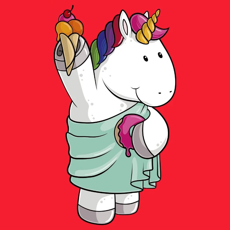 Freiheits Einhorn Comic