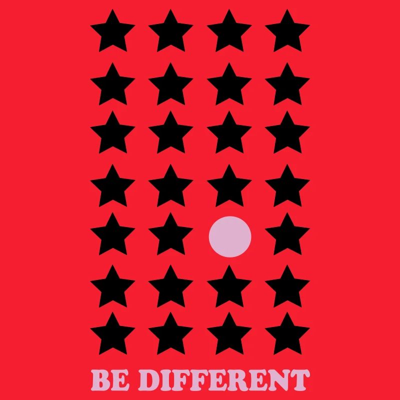 Sei Anders – Pastellpunkt Be Different