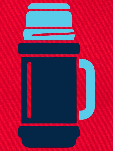 Isolierflasche Wander Logo