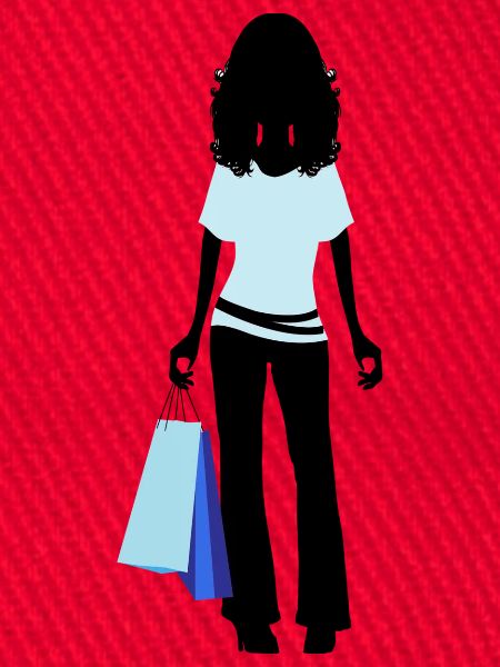 Frau Shopping