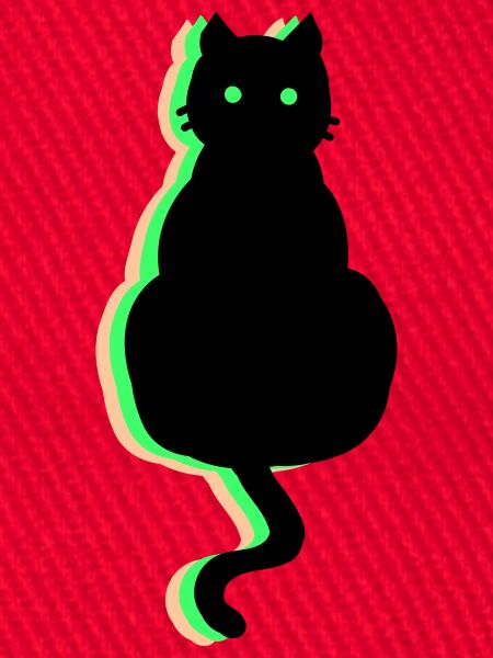 Neon Katze