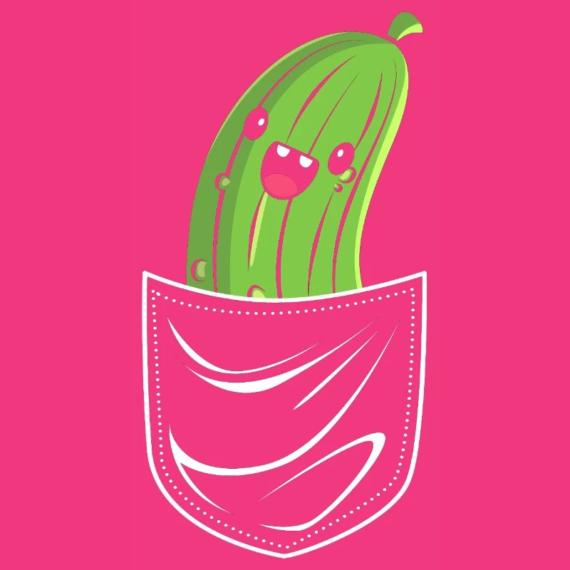 Cornichon concombre et concombre