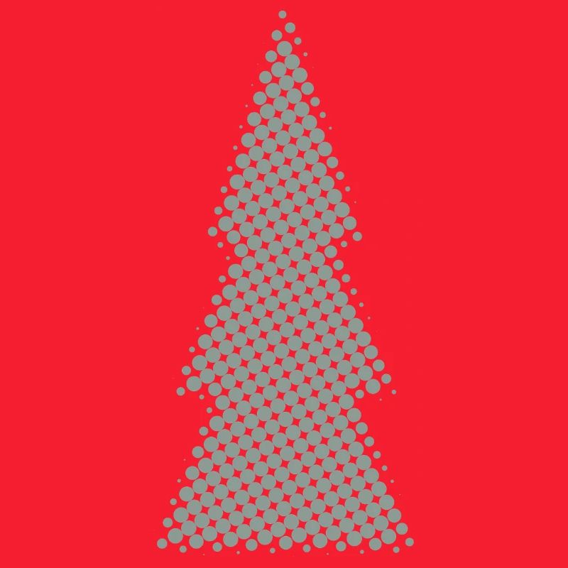 Weihnachtsbaum Pixeldesign tanne
