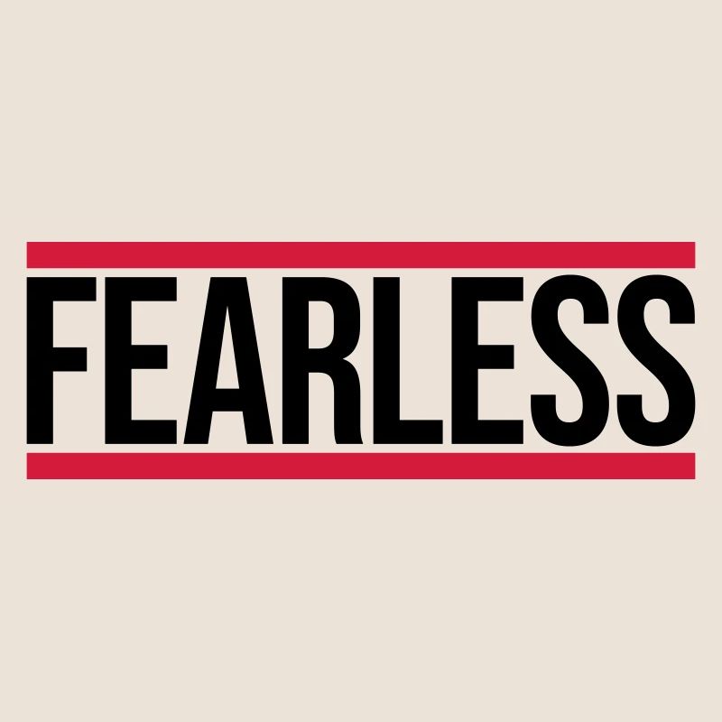 Conception de citation de texte intrépide