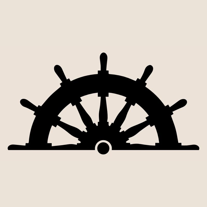 Directeur capitaine de navire de commande de roue