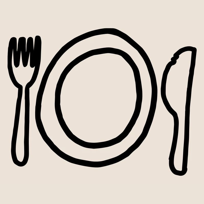 Teller,Messer,Gabel,Platte,Tafelsilber,Tischgedeck