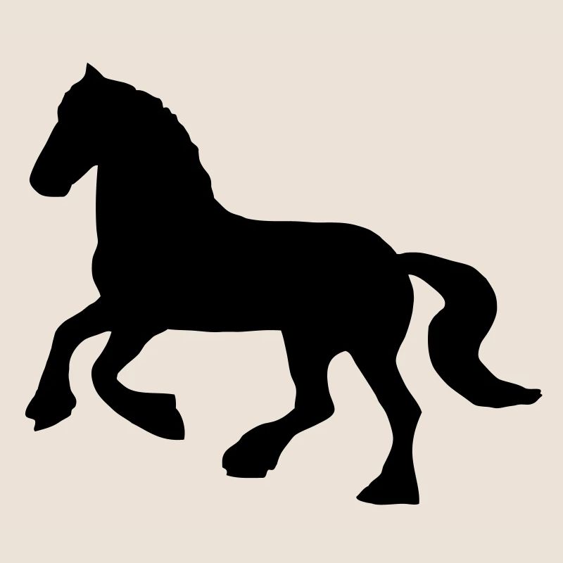 Friese / Kaltblut Pferd