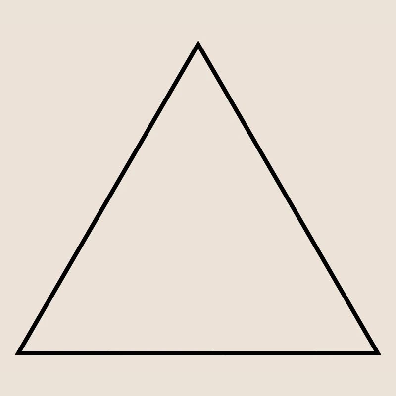 Triangle / / isosceles equilateral / / frame