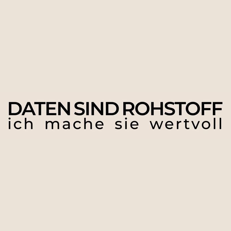 Daten sind Rohstoff – Data Engineer