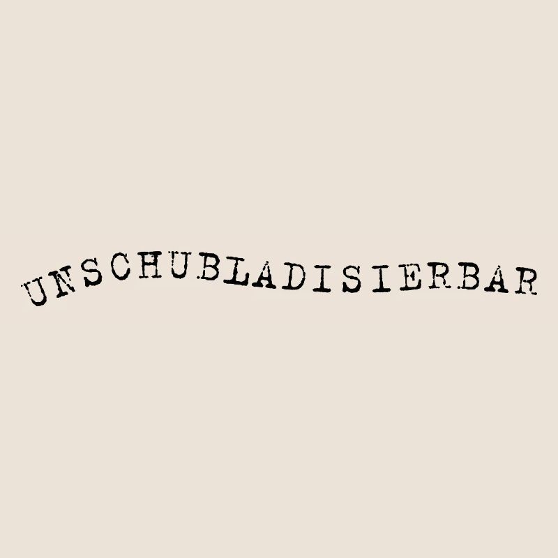 Unschubladisbar – Expression autodérisoire