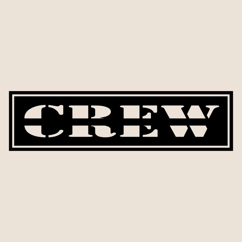 Crew design in patch format