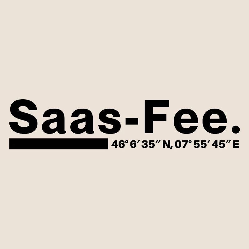 Saas-Fee coordinates Valais Switzerland
