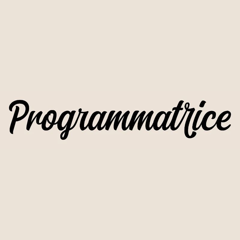 Programmatrice Informatique Code Développeuse Web