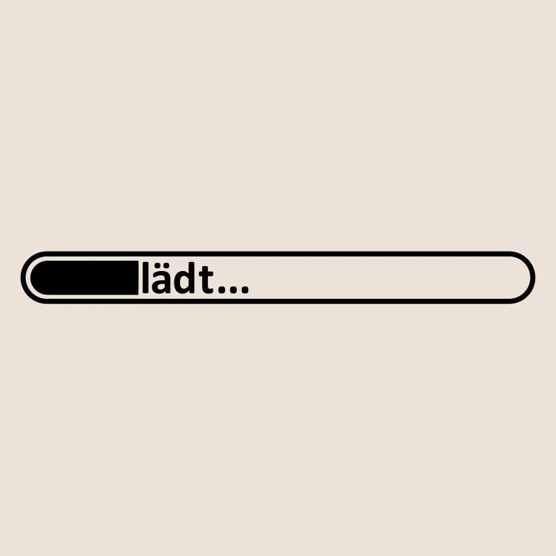 Ladebalken //lädt //laden //loading// Dauer //Zeit