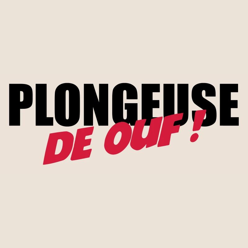 Plongeuse de ouf !