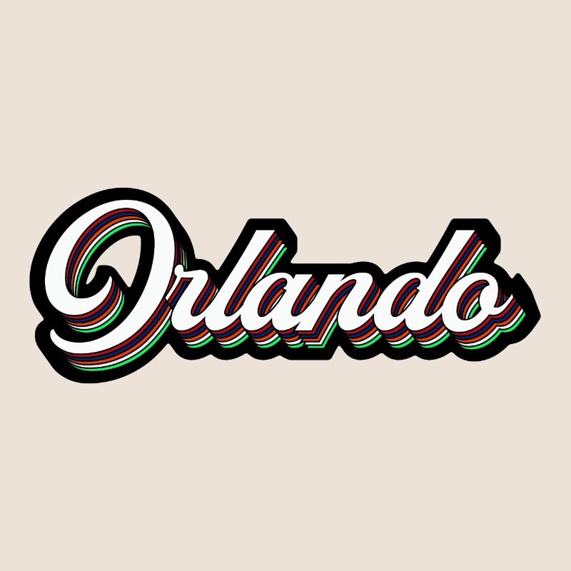 Orlando Rainbow Script