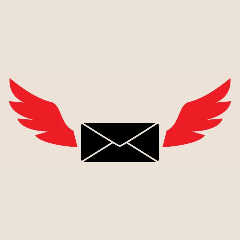 Express Mail Envelope Winged Post