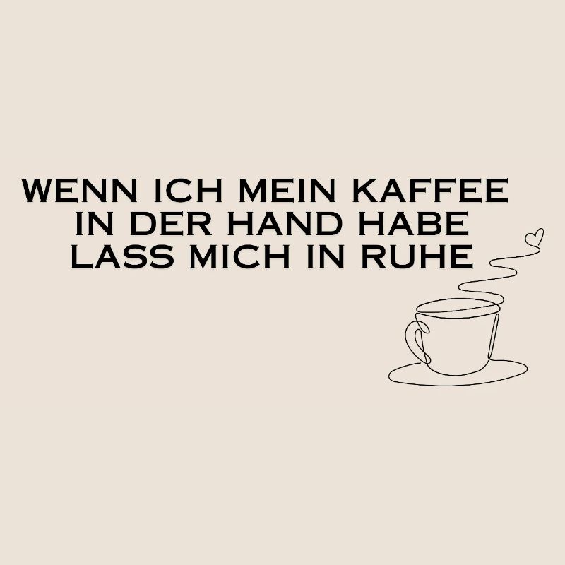Coffee in hand