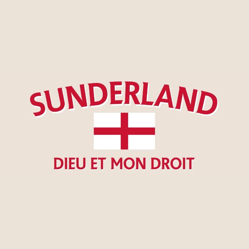 Drapeau de Sunderland Devise Écusson