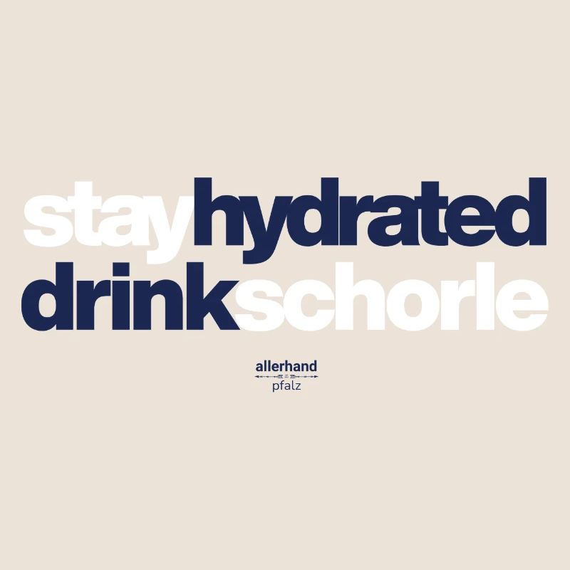 Restez hydraté, boissons spritzer