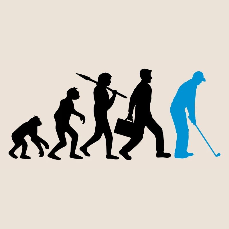 Golf spielen Evolution