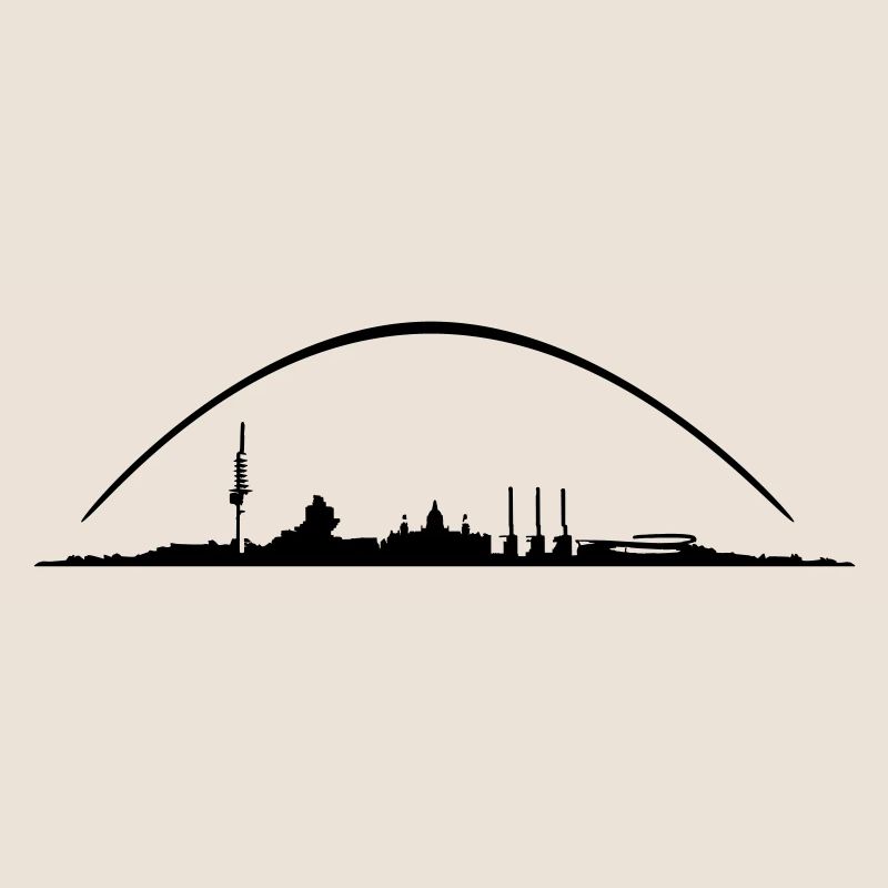Hannover // Skyline // Silhouette // Skylineshirt