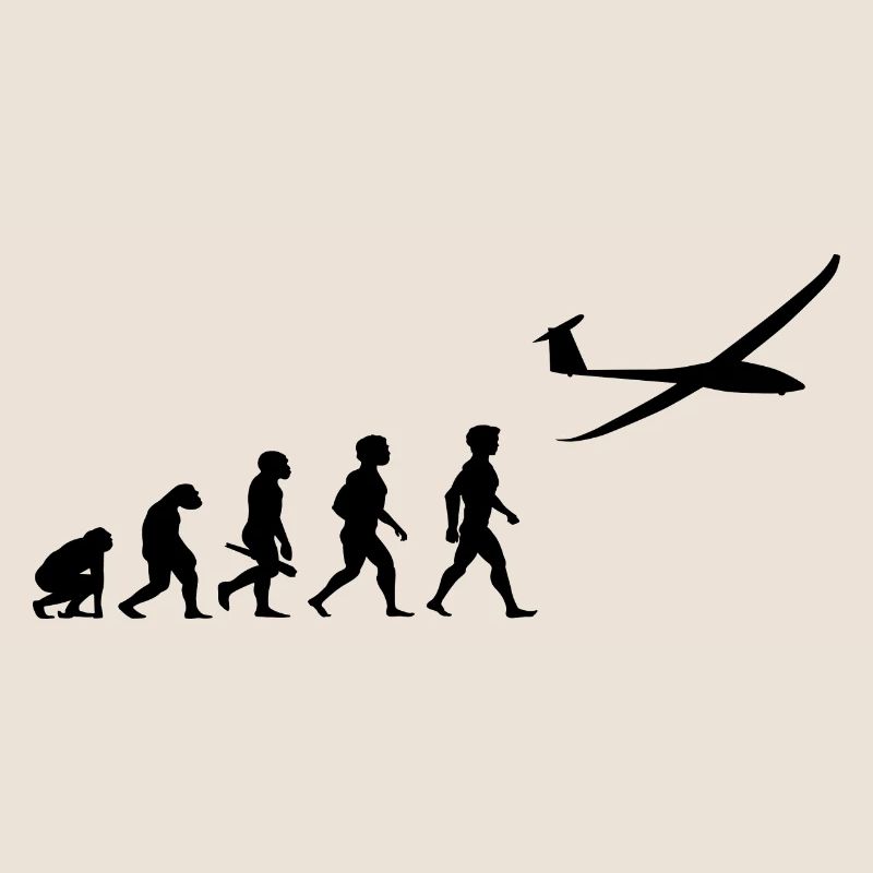 Evolution glider glider plane