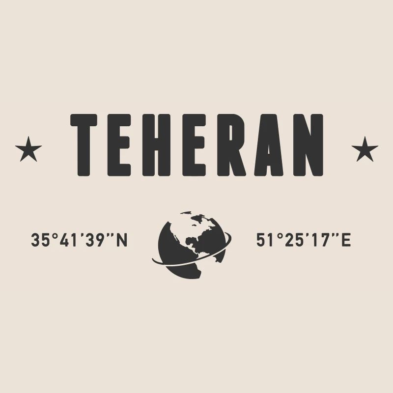 Tehran Iran Coordinates Planet Earth
