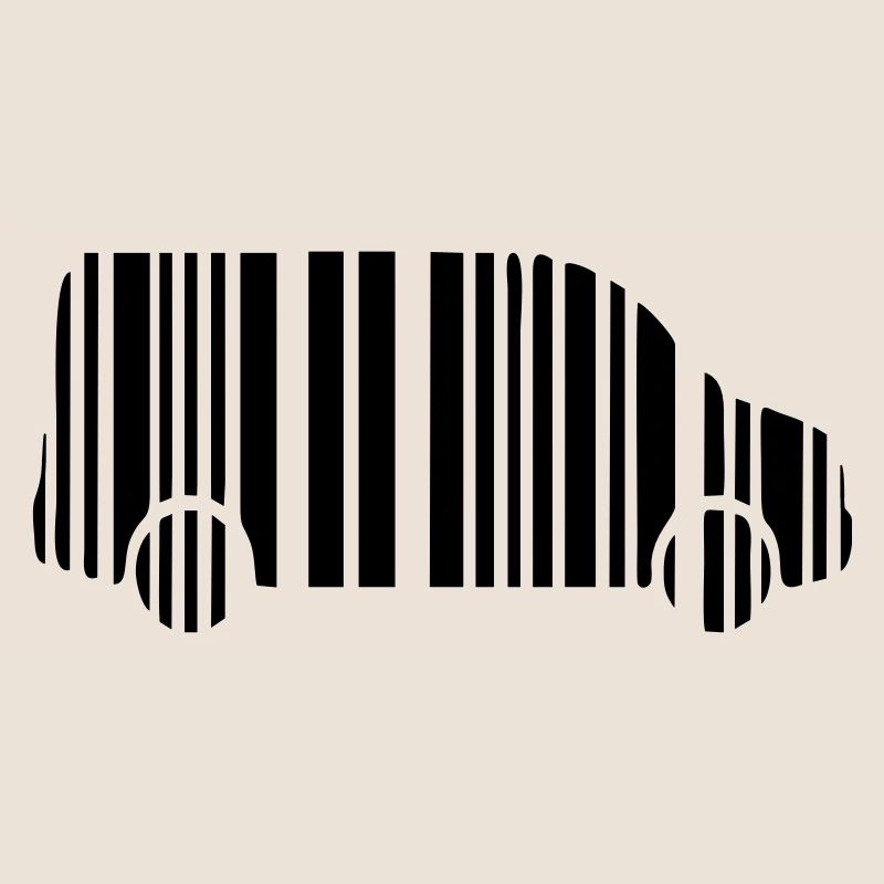 camper van strichcode