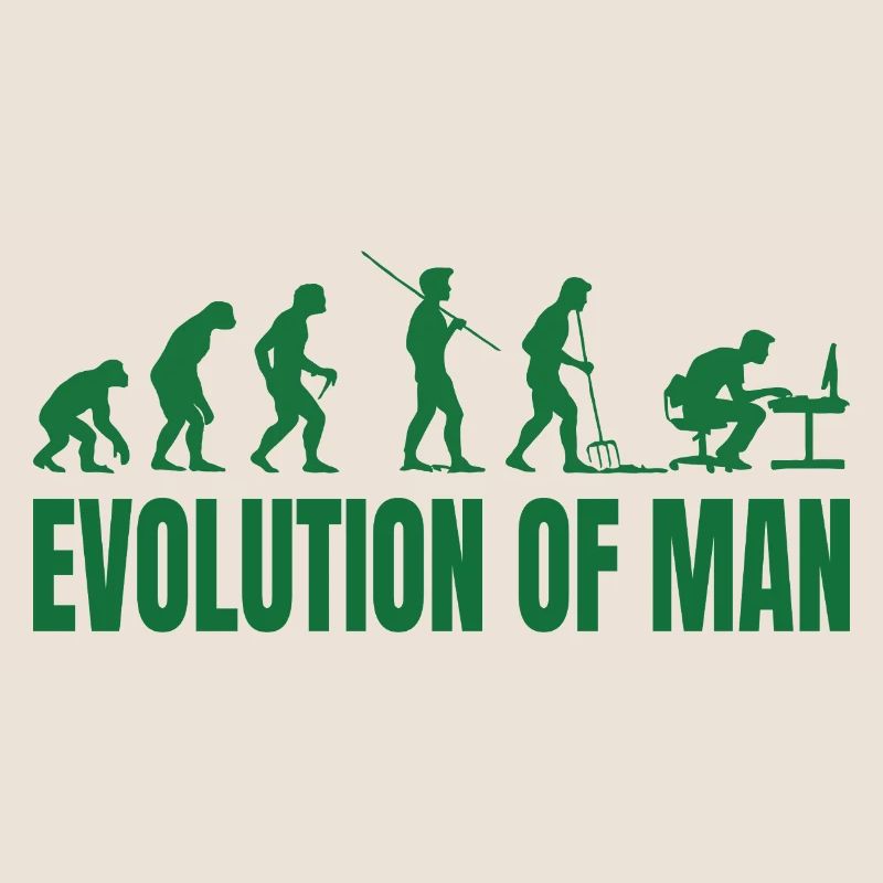 Evolution of Man Programmierer IT
