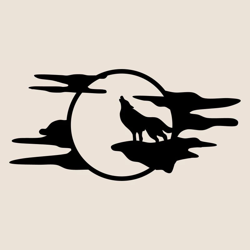 Der schwarze Wolf