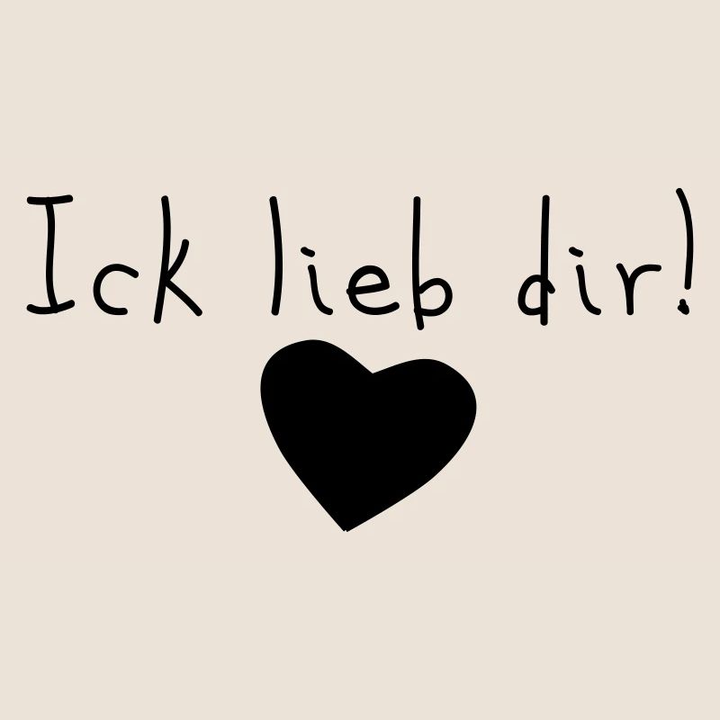 ick lieb dir