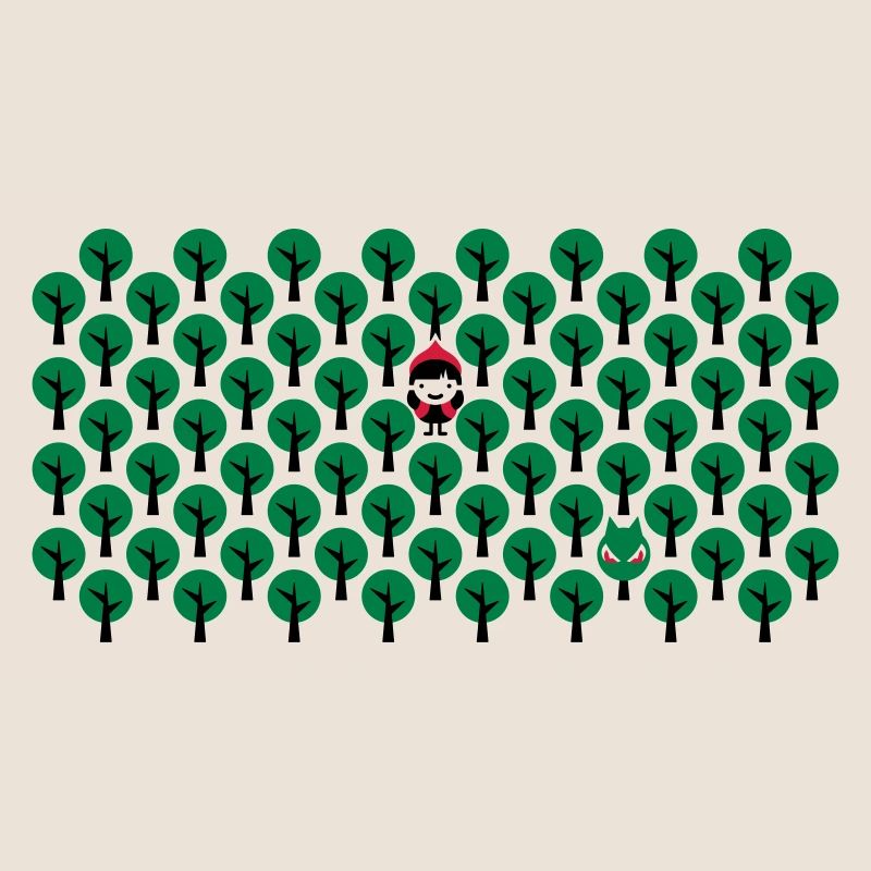 Fairytale - Rotkaeppchen - Märchen - Wolf - Quer