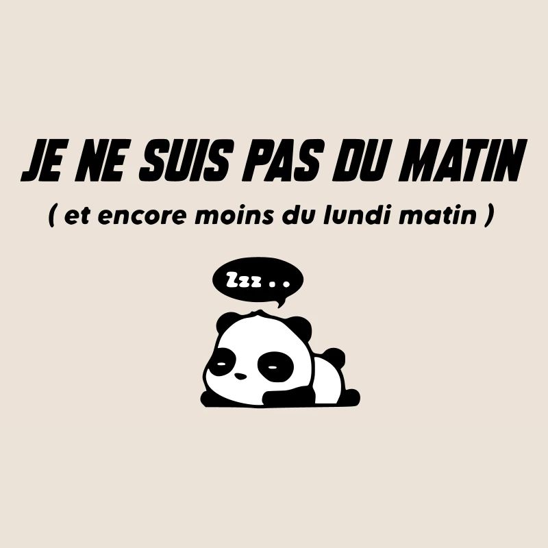 Sleeper Panda Illustration